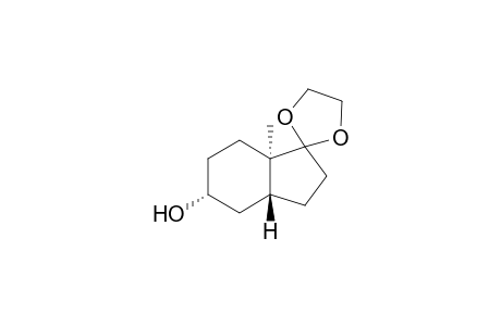 (3aR,5R,7aR)-1,1-Ethylidenedioxy-7a-methyl-3a,4,5,6,7,7a-hexahydroindan-5-ol