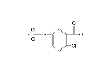 2-chloro-5-[(trichloromethyl)thio]benzoic acid