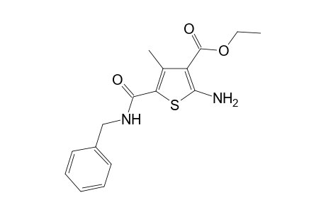 Ethyl 2-amino-5-[(benzylamino)carbonyl]-4-methyl-3-thiophenecarboxylate