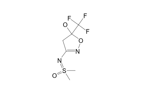 5-HYDROXY-3-(S,S-DIMETHYLSULFOXIMIDO)-5-(TRIFLUOROMETHYL)-4,5-DIHYDROOXAZOLE