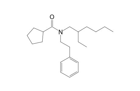 Cyclopentanecarboxamide, N-(2-phenylethyl)-N-(2-ethylhexyl)-