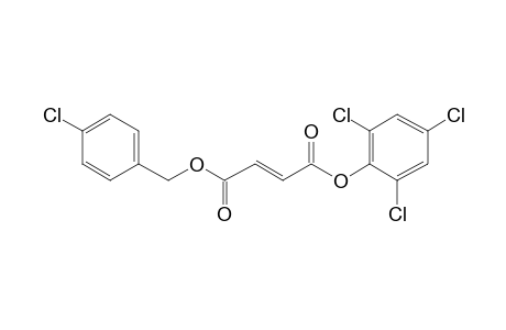 Fumaric acid, 4-chlorobenzyl 2,4,6-trichlorophenyl ester