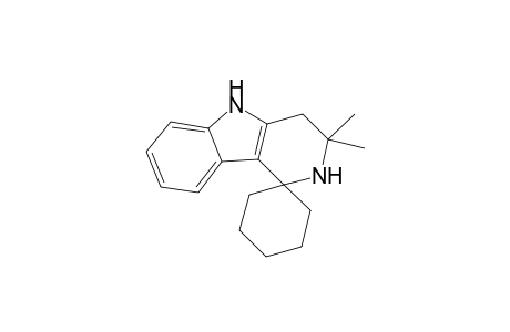 3,3-Dimethyl-1,2,3,4-tetrahydro-.gamma.-carboline-1-spirocyclohexane