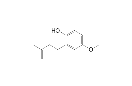 4-Methoxy-2-(3-methylbut-3-enyl)phenol