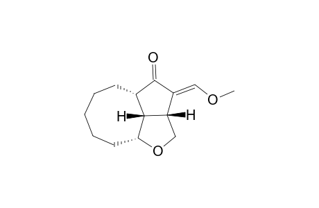 (2ar,4as,9ar,9bs)-3-(Methoxymethylene)-decahydro-1-oxacycloocta[cd]pentalen-4(2H)-one