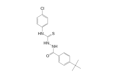 1-(p-tert-butylbenzoyl)-4-(p-chlorophenyl)-3-thiosemicarbazide