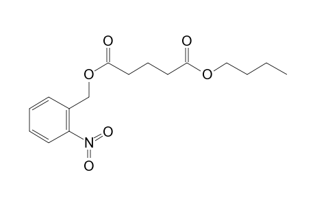 Glutaric acid, butyl 2-nitrobenzyl ester