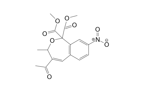 Dimethyl 4-Acetyl-3-methyl-8-nitro-2-benzoxepine-1,1(3H)-dicarboxylate