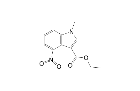 Ethyl 1,2-dimethyl-4-nitroindole-3-carboxylate