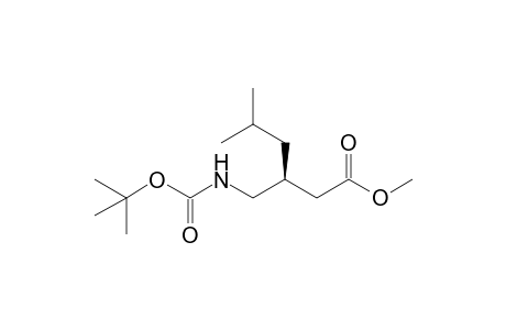 Methyl 3-{[(t-butoxycarbonyl)amino]methyl}-5-methylhexanoate