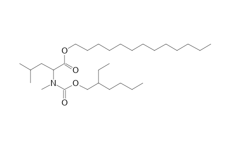 L-Leucine, N-methyl-N-(2-ethylhexyloxycarbonyl)-, tridecyl ester