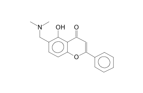 6-DIMETHYLAMINOMETHYL-5-HYDROXYFLAVONE