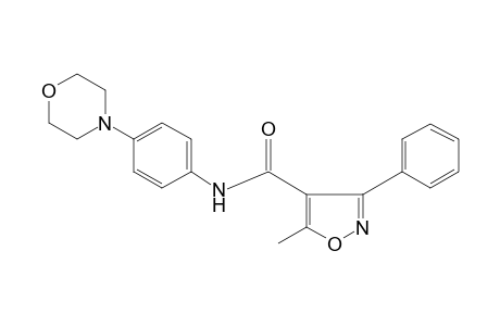 5-methyl-4'-morpholino-3-phenyl-4-isoxazolecarboxanilide