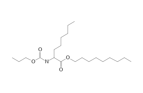 2-Aminocaprylic acid, N-propoxycarbonyl-, nonyl ester