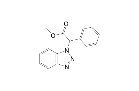 methyl 2-(1H-benzo[d][1,2,3]triazol-1-yl)-2-phenylacetate