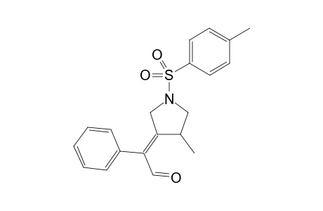 (E)-2-(4-Methyl-1-tosylpyrrolidin-3-ylidene)-2-phenylacetaldehyde