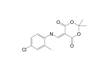 2,2-Dimethyl-5-{[(4-chloro-2-methylphenyl)amino]methylene}-1,3-dioxane-4,6-dione