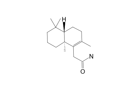 (+)-2-[(4aS,8aS)-3,4,4a,5,6,7,8,8a-Octahydro-2,5,5,8a-tetramethylnaphthalen-1-yl]acetamide