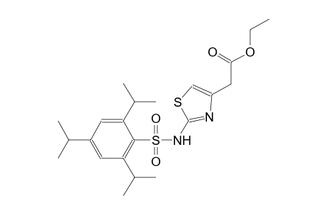 ethyl (2-{[(2,4,6-triisopropylphenyl)sulfonyl]amino}-1,3-thiazol-4-yl)acetate