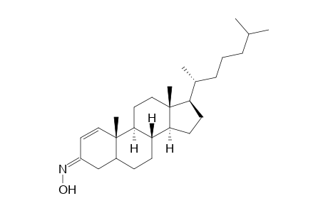 (E)-Cholest-1-en-3-one Oxime