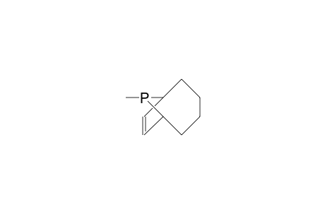 syn-9-Methyl-9-phospha-bicyclo(4.2.1)non-7-ene