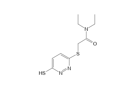 N,N-diethyl-2-[(6-mercapto-3-pyridazinyl)thio]acetamide