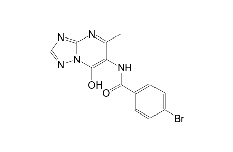 4-bromo-N-(7-hydroxy-5-methyl[1,2,4]triazolo[1,5-a]pyrimidin-6-yl)benzamide