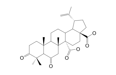 lup-20(29)-en-3,6-dione-27,28-dioic acid
