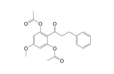 2',6'-Dihydroxy 4'-methoxydihydrochalcone, diacetate