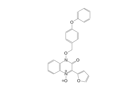 3-(2-furyl)-1-[(4-phenoxybenzyl)oxy]-2(1H)-quinoxalinone 4-oxide