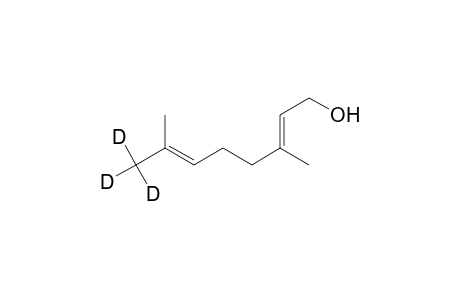 3,7-Dimethyl-8,8,8-(trideuterio)octa-2,6-dien-1-ol