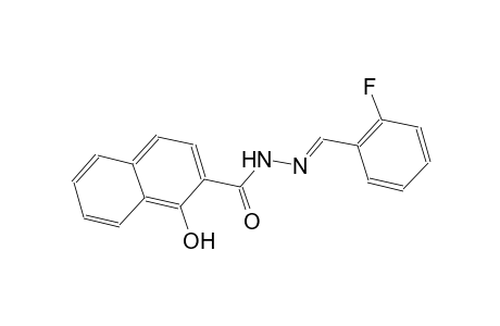 N'-[(E)-(2-fluorophenyl)methylidene]-1-hydroxy-2-naphthohydrazide