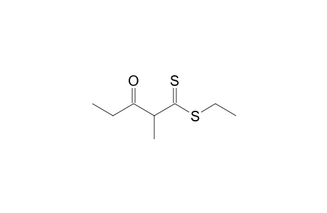 Ethyl 2-methyl-3-oxopentanedithioate