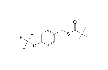 4-(Trifluoromethoxy)benzyl mercaptan, S-trimethylacetyl-