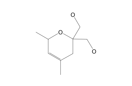 2,2-DIHYDROXYMETHYL-4,6-DIMETHYL-3,6-DIHYDRO-2H-PYRAN