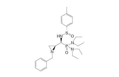 (1R,2S,sS)-Bis(diethylamino) .alpha.-(N-benzyl-2-aziridinyl)-.alpha.(N-tolylsulfonylamido)methanephosphoramide