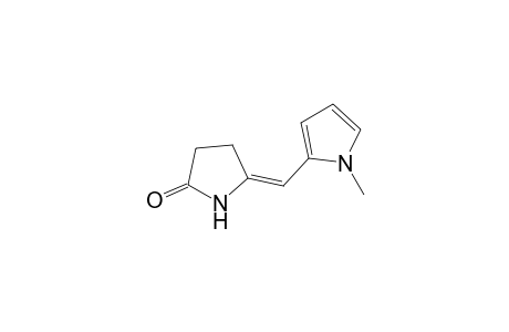 2-Pyrrolidinone, 5-[(1-methyl-1H-pyrrol-2-yl)methylene]-, (Z)-