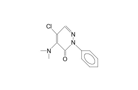 5-Chloro-4-(dimethylamino)-2-phenyl-3(2H)-pyridazinone
