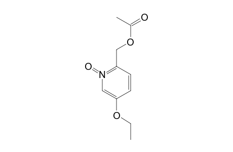 (5-ethoxy-1-oxidanidyl-pyridin-1-ium-2-yl)methyl ethanoate