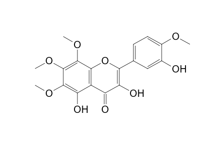 3,5,3'-TRIHYDROXY-6,7,8,4'-TETRAMETHOXYFLAVONE