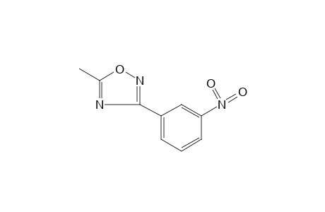 5-methyl-3-(m-nitrophenyl)-1,2,4-oxadiazole