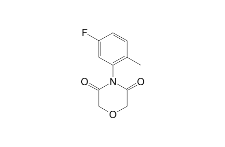 4-(5-fluoro-o-tolyl)-3,5-morpholinedione