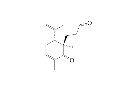 3-[(1R,6R)-1,3-DIMETHYL-6-(1-METHYLETHENYL)-2-OXO-3-CYCLOHEXENYL]-1-PROPANOL