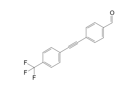 4-{[4-(Trifluoromethyl)phenyl]ethynyl}benzaldehyde