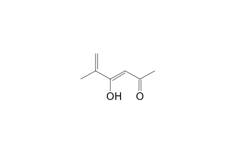 3-Hydroxy-2-methyl-1,3-hexadien-5-one