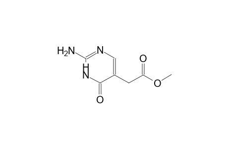 5-pyrimidineacetic acid, 2-amino-3,4-dihydro-4-oxo-, methyl ester