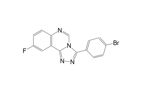 [1,2,4]triazolo[4,3-c]quinazoline, 3-(4-bromophenyl)-9-fluoro-