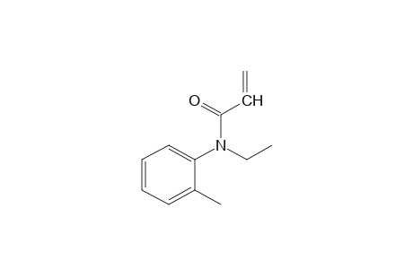 N-ethyl-o-acrylotoluidide