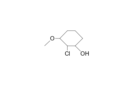 cis-2-Chloro-3-hydroxy-1-methoxycyclohexan