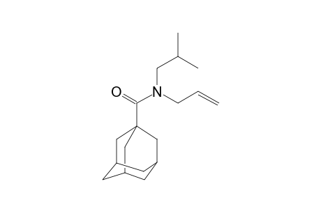 Adamantane-1-carboxamide, N-allyl-N-isobutyl-